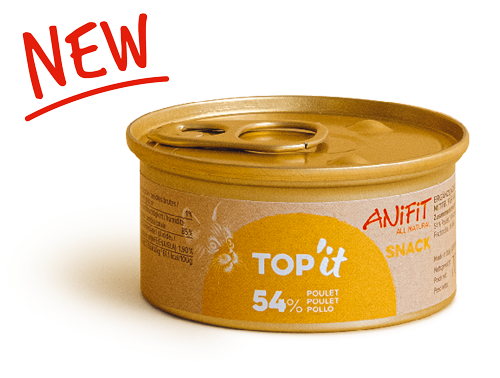 Snack für Katzen mit 54% Poulet